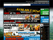 Tablet Screenshot of novalogic.com