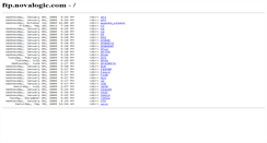 Desktop Screenshot of ftp.novalogic.com